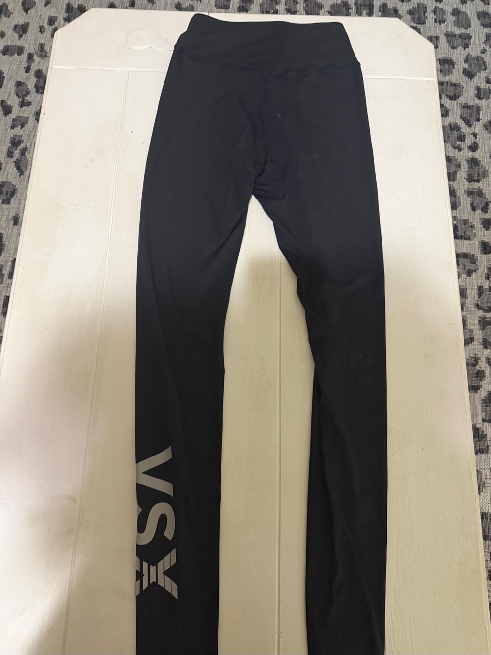 VSX Black elevate women legging with Reflective Logo